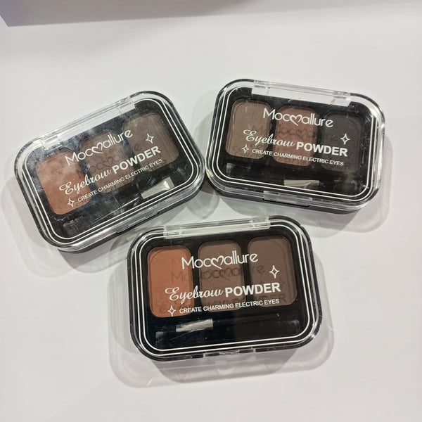 Mocallure 3 in 1 Eye Brow Powder Kit - The Color Art  ftekmiz4e-3