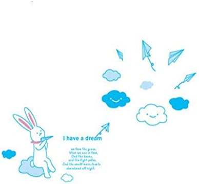 I have a dream Hand-Drawn style rabbit High quality DIY Decorate Wall Decal Sticker Decor for Kids Home Nursery Room for Children's Bedroom size 50x70 ay7038
