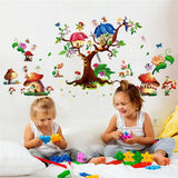 Children's wall sticker Green Life Xh9272