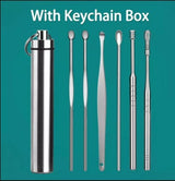 6Pcs Ear Cleaning Kit Cleaner For Ear Wax Remover Cleaning wax Tool Ear Cleaning Pick Wax Removal Beauty Health Care