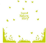 Jm8219 Green Grass Butterfly Art Mural Vinyl Waterproof Wall Stickers Kids Room Decor Nursery Decal Sticker Wallpaper