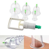 10-Piece Hijama Cupping Therapy Set – Vacuum Suction Massage Cups with Pull-Out Pump | Pain Relief, Blood Circulation, Relaxation & Muscle Recovery Kit