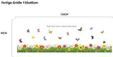 Wall Stickers Decor Skirting line Baseboard Kicking Line Flower Lobby Living Room Dining Room Stair Corridor size 50x70 am5001