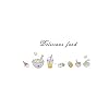 JAAMSO ROYALS Cartoon Vegetable Fruit Piggy Wall Sticker Kitchen Transparent Oil Proof Sticker High Temperature Cooktop Tile Wall Sticker (90CM x 30CM) Nc02