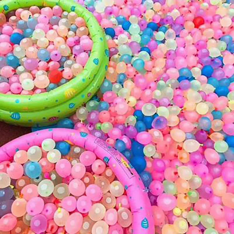 111pcs/bag - Fast Fill Water Balloon Kit | Quick Fill Magic Self Sealing Water Balloon | Party Supplies For Outdoor Water Party | Water War Game