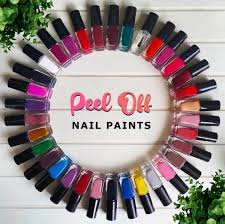 Pack Of 24 - Peel off Nail Polish Multicolor