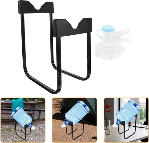 19 L Litter Water Bottle Stand And Nozzle With Stopper – Durable High Quality Dispenser With Premium Box Packaging For Home And Office Use