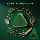 Nature Triangle Shampoo Bar | Nature Seven Green Soap | 50g | Plant?Based | Calming & Strengthens Hair | Made in Pakistan