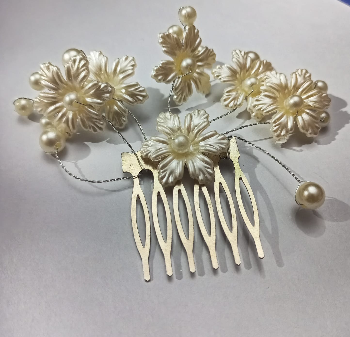 Crystal Hair Combs Tiaras Rhinestone Pearl Bridal Hair Comb Headpiece Women Hair Jewelry Wedding Hair Accessories for Bride cpfrpdc5k-1