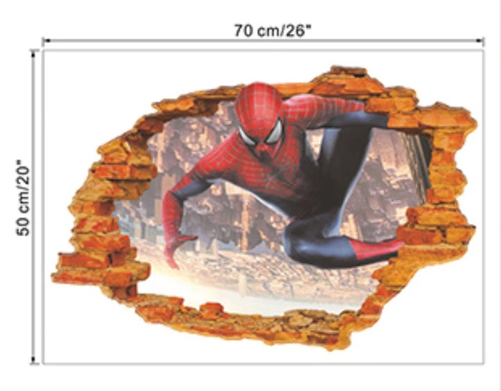 Children's wall stickers Spider-Man size  (50 x 70 cm)  ncs14129s