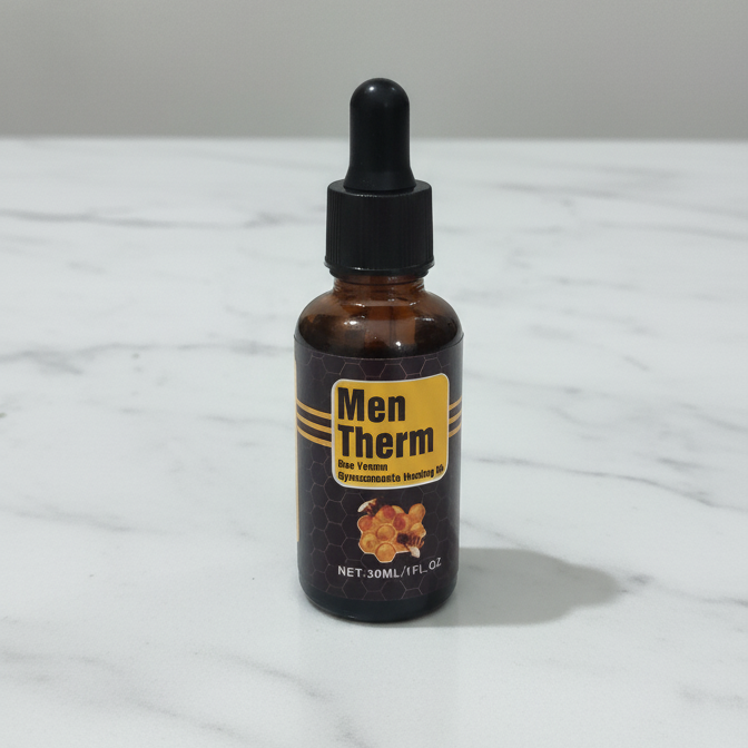 Men Therm Bee Venom Gynecomastia Heating Oil Bottle For Men (30 ml)