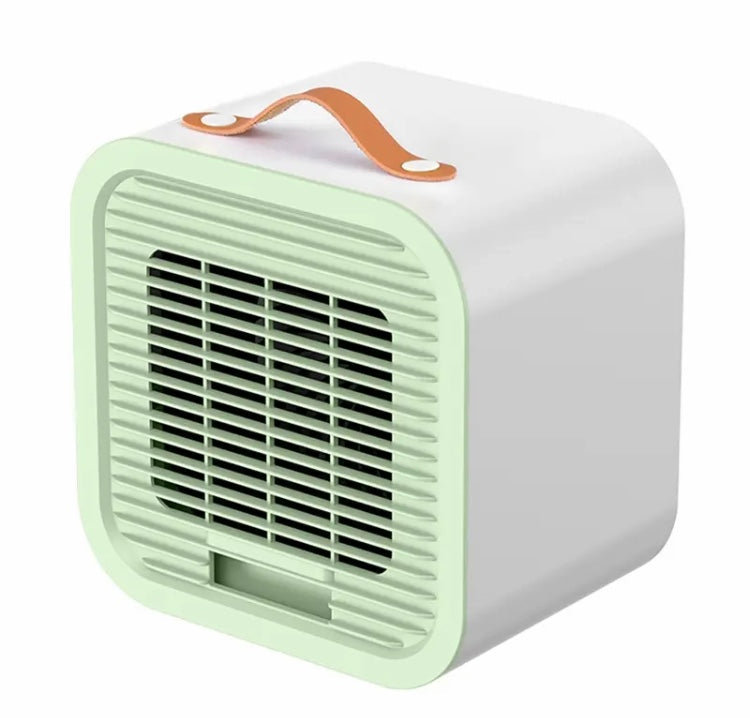 Portable Desktop Air Conditioning Fan | Three Gears Adjustable Strong Cold Air Fast Cooling USB Fan for Indoor Rechargeable (Random Colour)