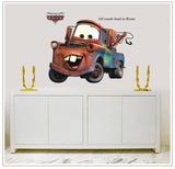 3D Broken Mater Truck Car For Boys Bedroom Self Adhesive Kids Room Wall sticker Ay9007