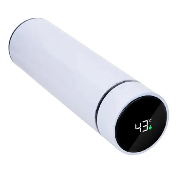 Temperature Display Vacuum Insulated Water Bottle Thermo Flask Made of Premium Stainless Steel Coffee Cup (Random Color)