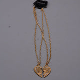 Golden broken Heart My Love Name  Necklace Heart Style Trending Design