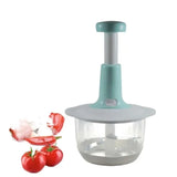 Multifunctional Manual Pushing Chopper with Beater &amp; (Grater , Shredder,  Slicer Plate) High Quality(random color )