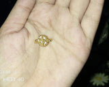 GIVA Classic Silver and golden Zircon Pendant With Chain nkfrsra4j-6