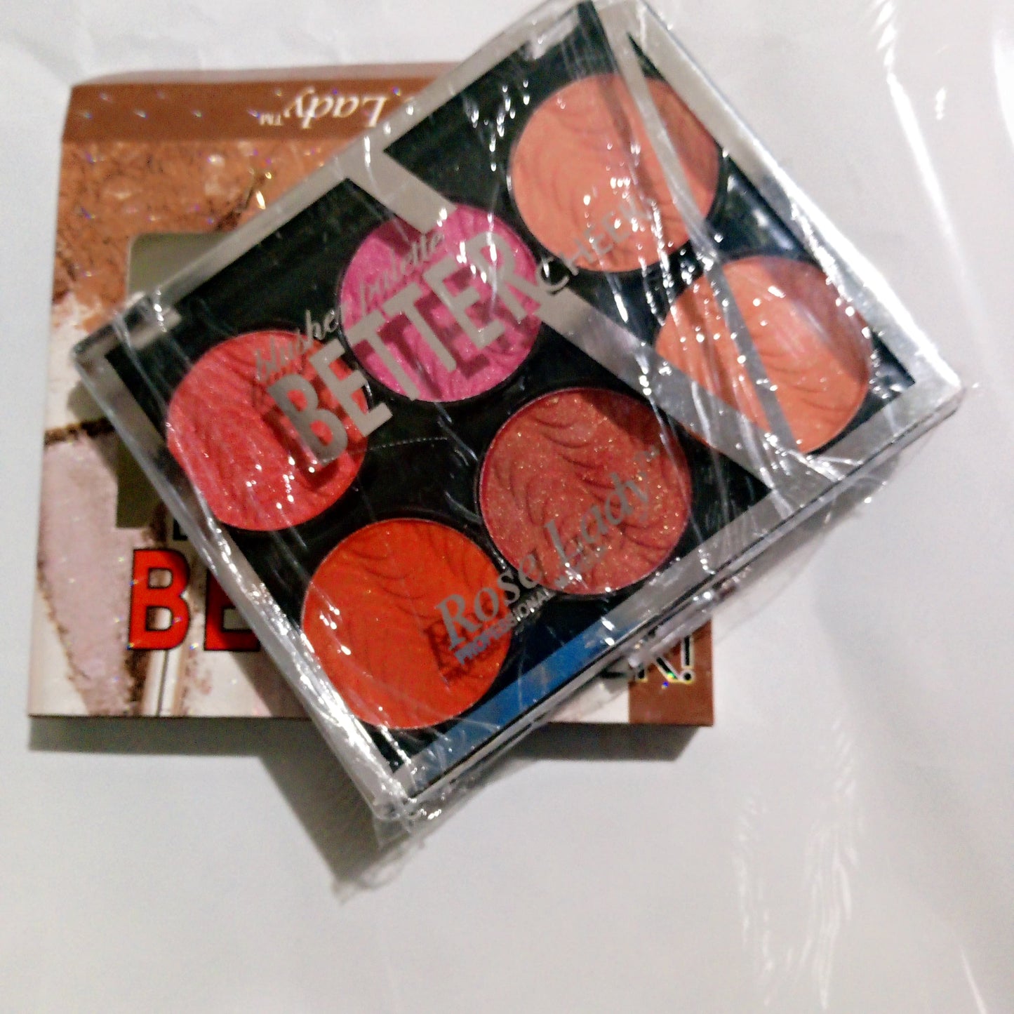 Rose Lady Blusher Palette Batter Cheek 6IN1