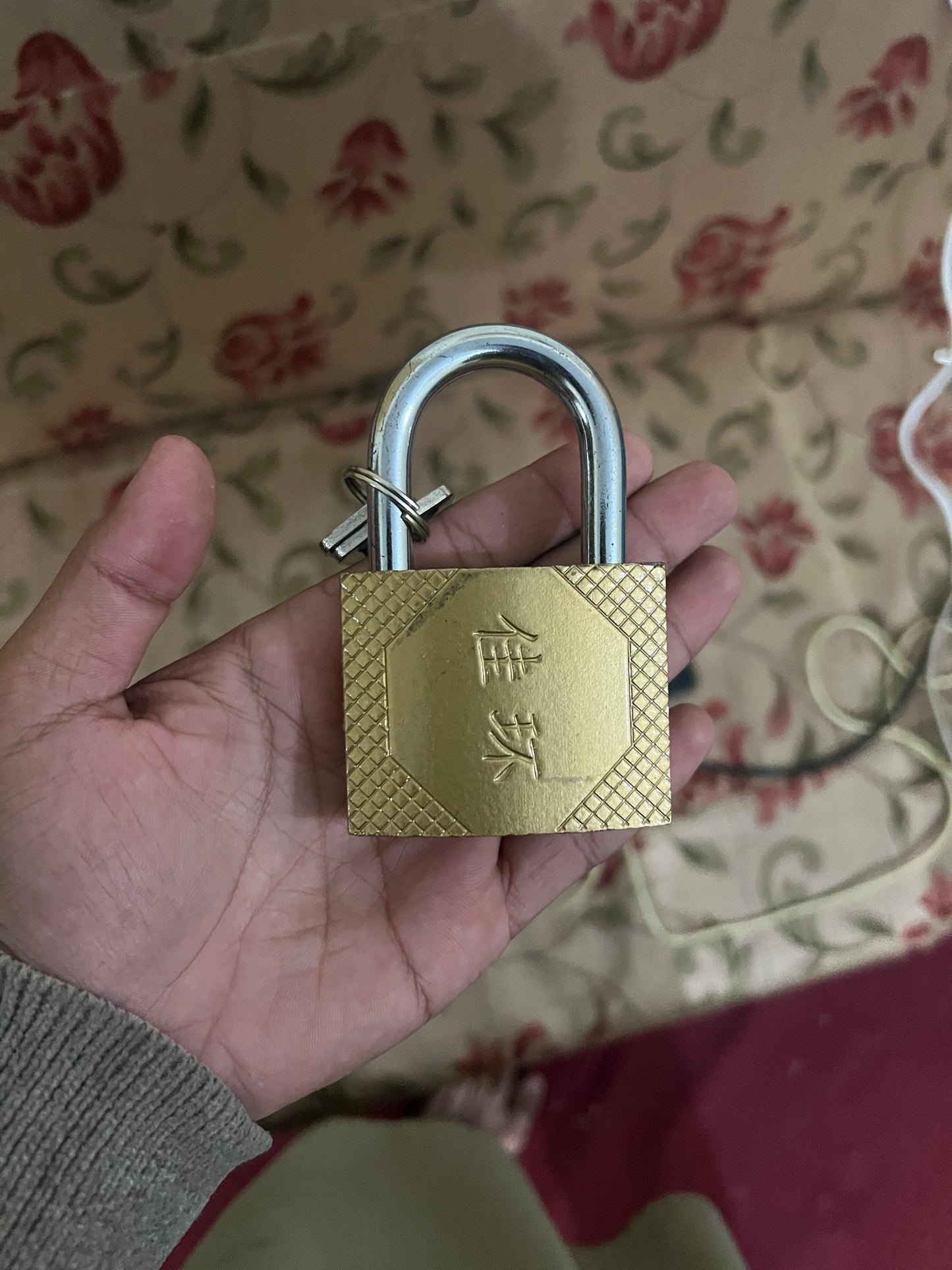 Industrial-Grade Solid Brass Heavy-Duty Security Padlock with Chrome-Plated Hardened Steel Shackle and Precision Keyway