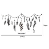 World Beauty's Macro he JM7339 can be Combined to Remove Wall Stickers Small Pure and Fresh and Feathers Decorating