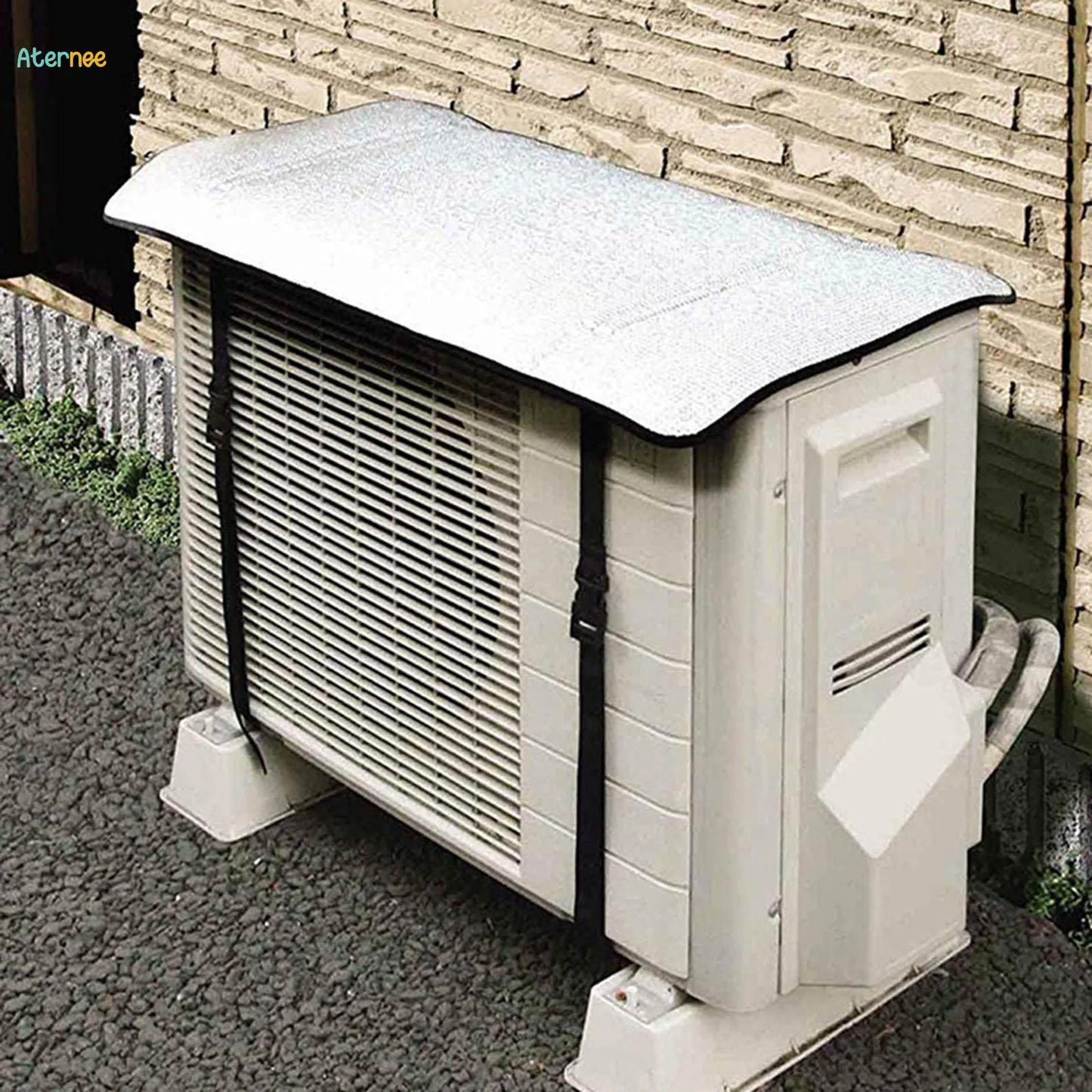 Ac Outdoor Unit Protector Heat Insulation Sunlight Shade Protector from Dust &amp; Rain - AC Cover - Ac Outer Cover - Air Conditioner Cover - 36×16 - pack of 1