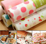 Kitchen Polka Foamic Sheet – 45x300 Waterproof, Oil Resistant Decorative Wall And Counter Covering (Random Design)