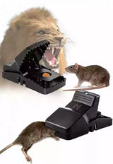 Durable Mouse Trap Pack Of 3 – Reusable Rodent Catcher For Home, Kitchen, And Office Use With Strong Spring Mechanism And Easy Setup