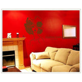 Fashion Leader Wall Stickers, Wallpaper Stickers, Rental Friendly, Removable, DIY, Redecorating, Interior, Women, Girls, Fashionable, Modern, Hats, Actress Hats size 50x70 ay7078