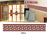 AY9010b Ceramic Tile Style Wall Sticker Removable Home Decors Decal Art DIY Decorations Paper