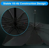 Car Umbrella Sunshade Car Windshield Sun Shade Umbrella, Sun Visor Protector, Foldable Front Window Sunshade Umbrella, Heat Insulation Protection (without box)