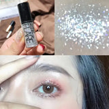 6 PCs set Liquid Glitter Eyeliner, Metallic Shimmer Glitter Eyeshadow, Long Lasting Waterproof Sparkling Eyeliner Eye Shadow