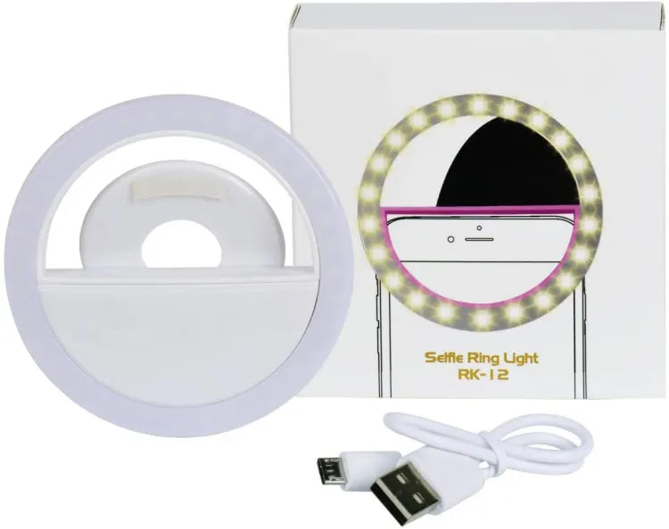 Selfie Ring Light With LED Camera Photography Flash Light