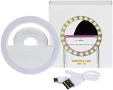 Selfie Ring Light With LED Camera Photography Flash Light