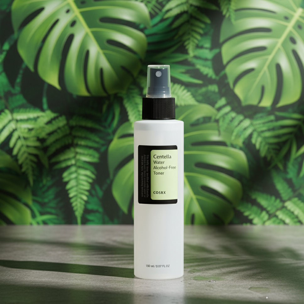 COSRX Centella Water Alcohol-Free Toner – Soothing, Hydrating Korean Skincare Mist for Sensitive, Irritated & Redness-Prone Skin
