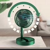 Folding Telescopic Floor Fan Summer Silent Desktop Direct  electric Fan For Office Bedroom School (random Color )