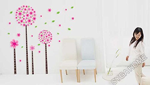 Syga 'Decorative' Wall Sticker (PVC Vinyl, 61 cm x 5 cm x 5 cm, 989)