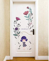 Peace Girl Wall Sticker size 60x90 sk9266  kids Sticker
