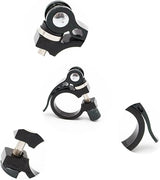 Bicycle Seat Post Clamp | Bike Seat Rod Lock (black)
