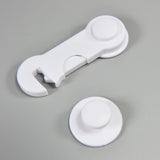 1 Pc - Children Kid Drawer Lock Baby safe Angle Sliding Door Plastic Child safety locks products ( random color )