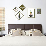 Elephant and Pattern Wall Sticker, Multi Color size 50x70 sk7118
