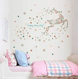 CRYSTAL KIDS  Christmas New Year Wall Decoration Reindeer Snowflake Christmas Wall Sticker Decal size 50x70 xls7166