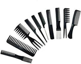 (10 Pcs) Multipurpose Salon Hair Styling Hairdressing hairdresser Barber Combs Professional Comb Kit