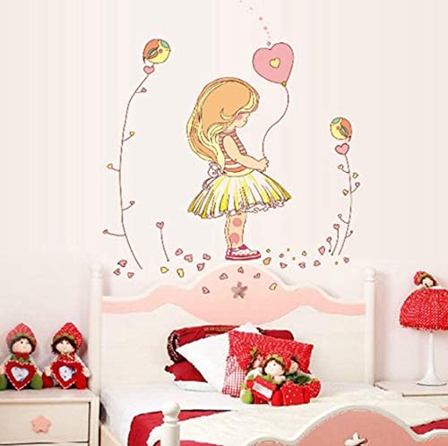 Ay7084 Girl Sticker Wall Stickers Wall Stickers Children's Room Stickers For Kids Home Decoration Kindergarten Decoration