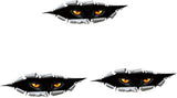 Halloween Car Sticker Scary  Horror Eyes Design Universal Computer Sticker Car Decal Laptop Sticker Fashion Punk Festival Vehicle  nc840w3  Size  21x5cm
