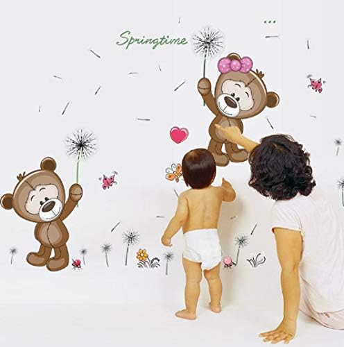 Brown Bears Wall Sticker Sk7010