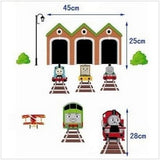 Thomas The Tank Engine Tank Friends Set Decal Decor Baby Art Wall Sticker Stickers Decoration Kids Bedroom Removable Mural Nursery size 50x70 ay738