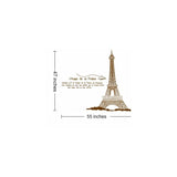 Rainbow Wall-stickers Wall Decor Removable Decal Sticker - Paris Eiffel Towe rJM7092