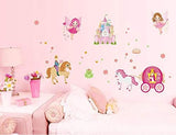 Prince and Princess luminous wall paste environmental protection removable bedroom living room child room sticker