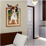 Plus Nao Wall Sticker Dog Photo Frame Picture Frame Trick Art 3D 3D 3D Flying,