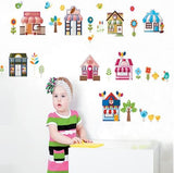 Wall Sticker Mural Nursery Kids Room Wall Decals size (60x90) mj9004